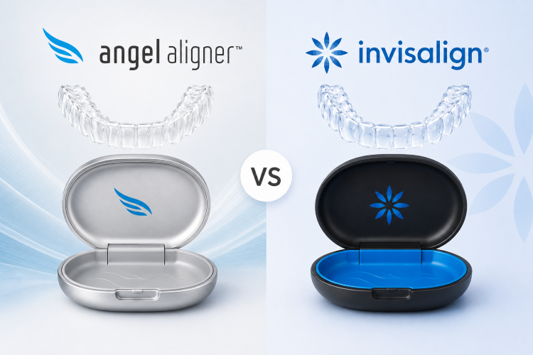 Invisalign vs Angel Aligners