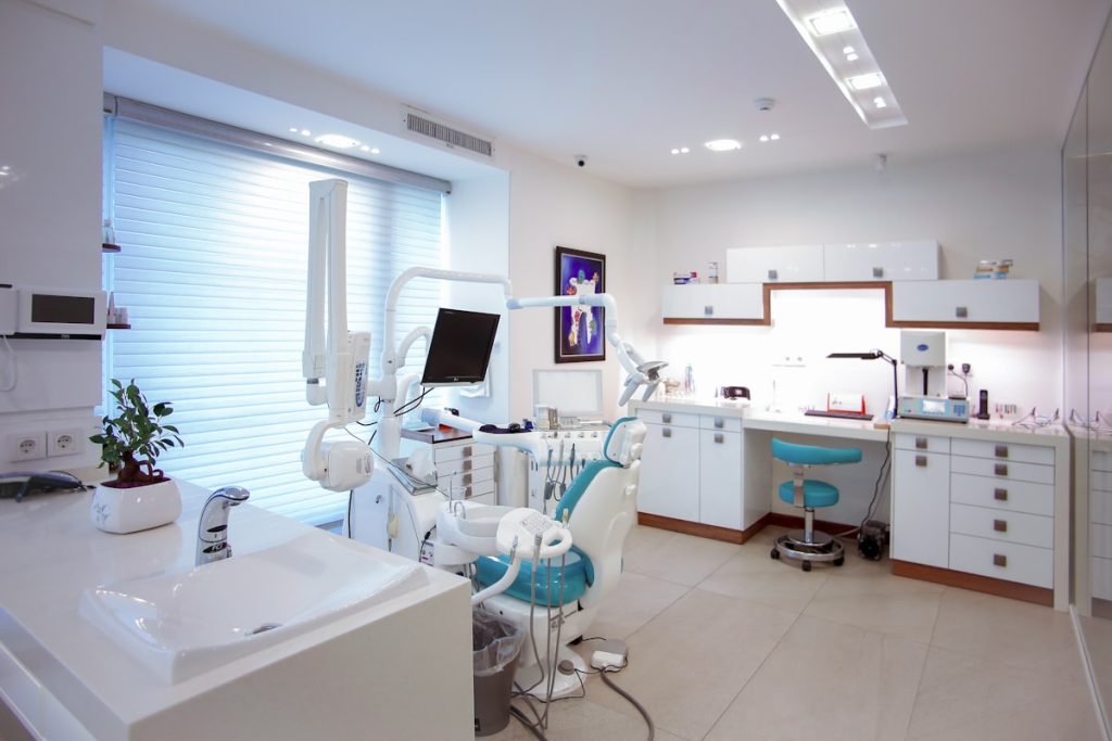 A modern dental office interior
